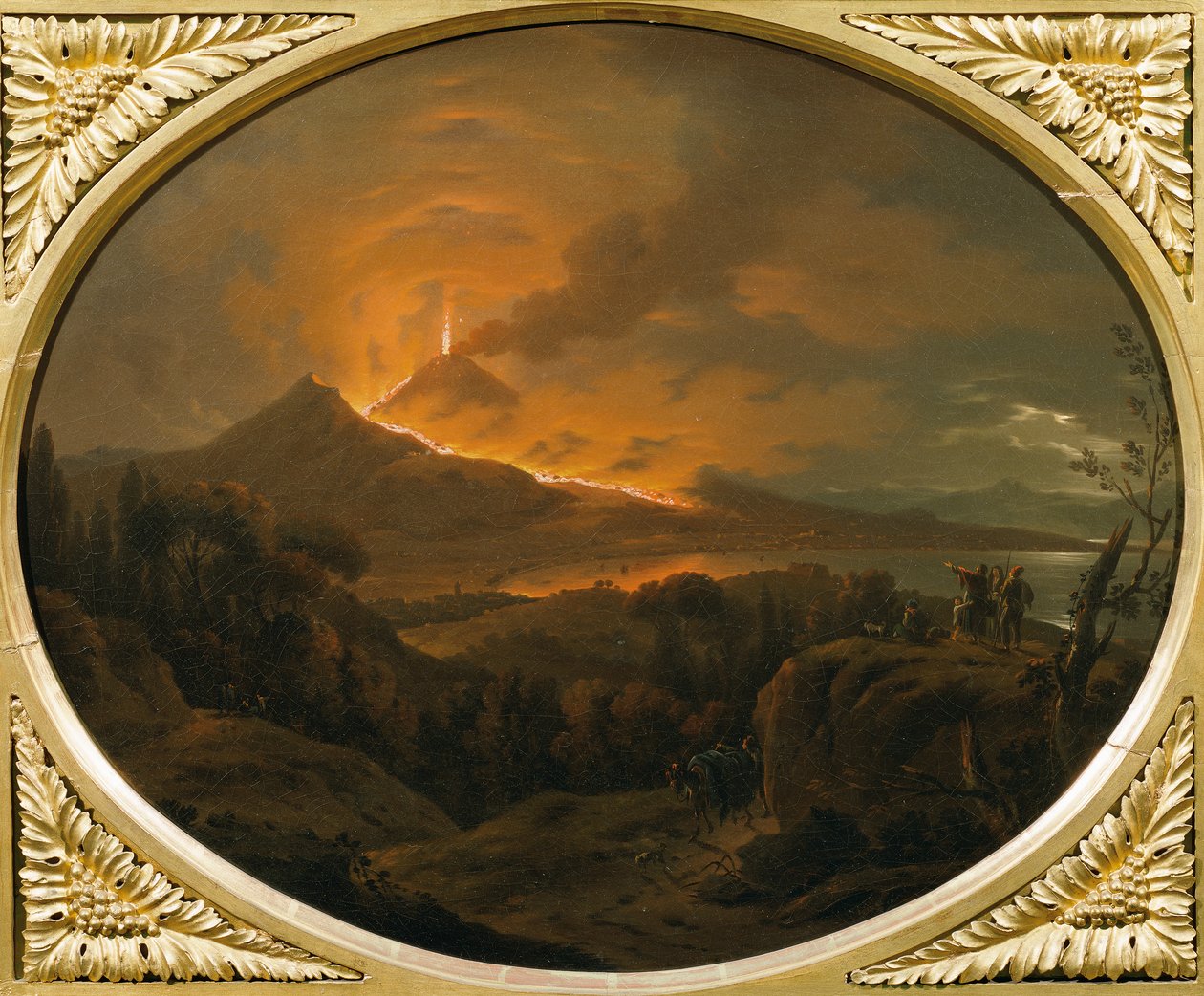 Erupção do Vesúvio de Michael Wutky