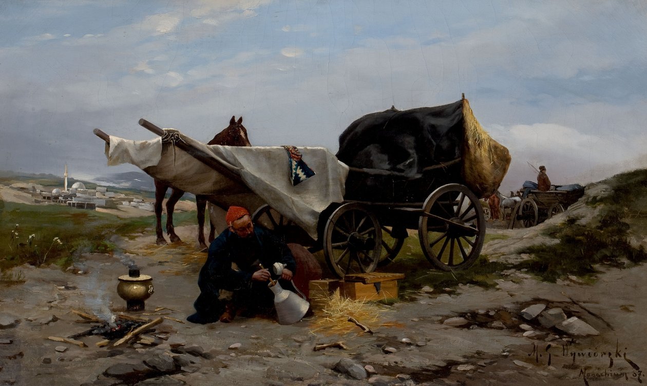 Descanso da Viagem de Michal Pawel Gorstkin Wywiórski
