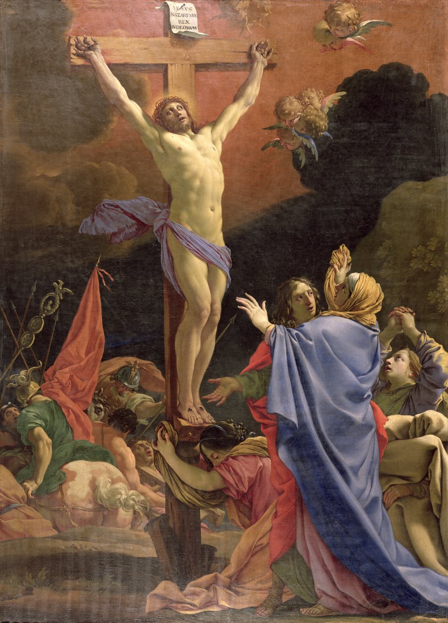 Cristo na cruz de Michel Dorigny