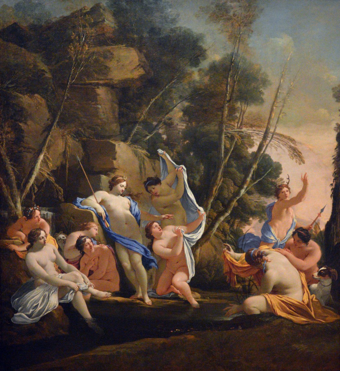 Diane e Actaeon de Michel Dorigny