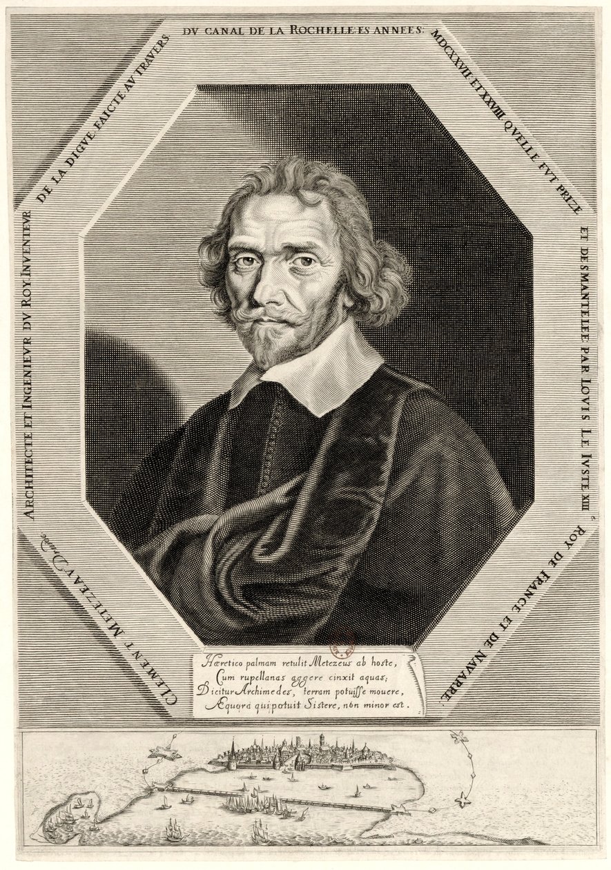 Clément Mentezeau (1581 - 1652), arquiteto francês de Michel Lasne