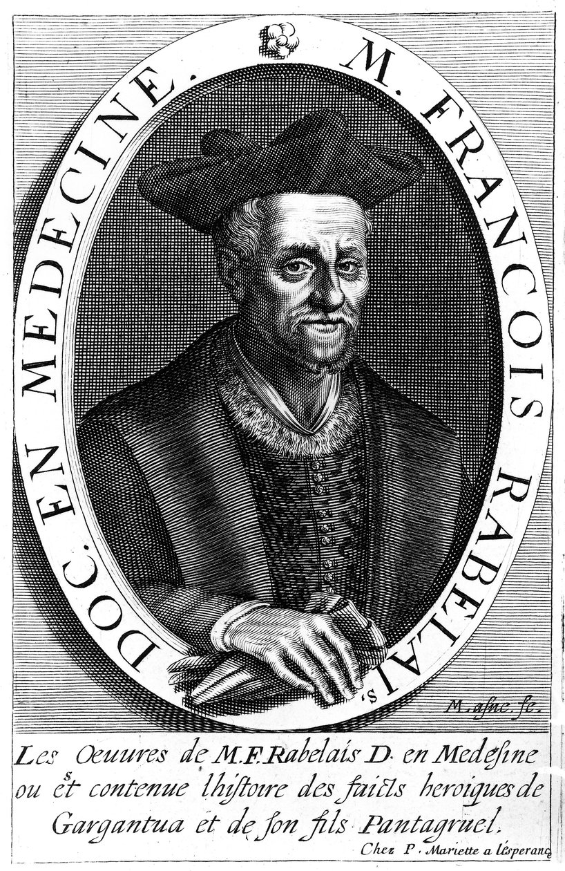 Francois Rabelais de Michel Lasne