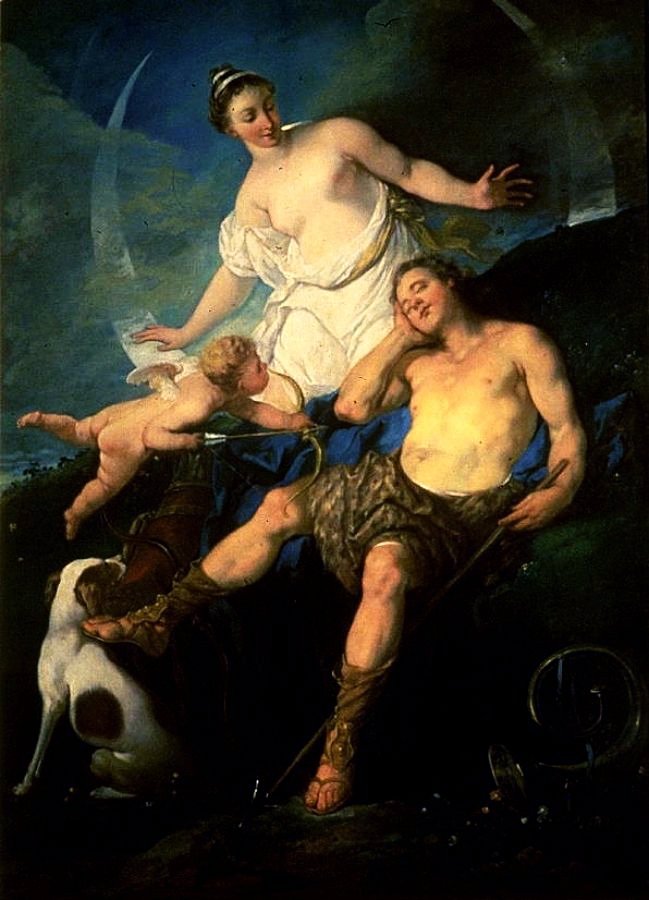 Diana e Endymionn de Michel Francois Dandre Bardon