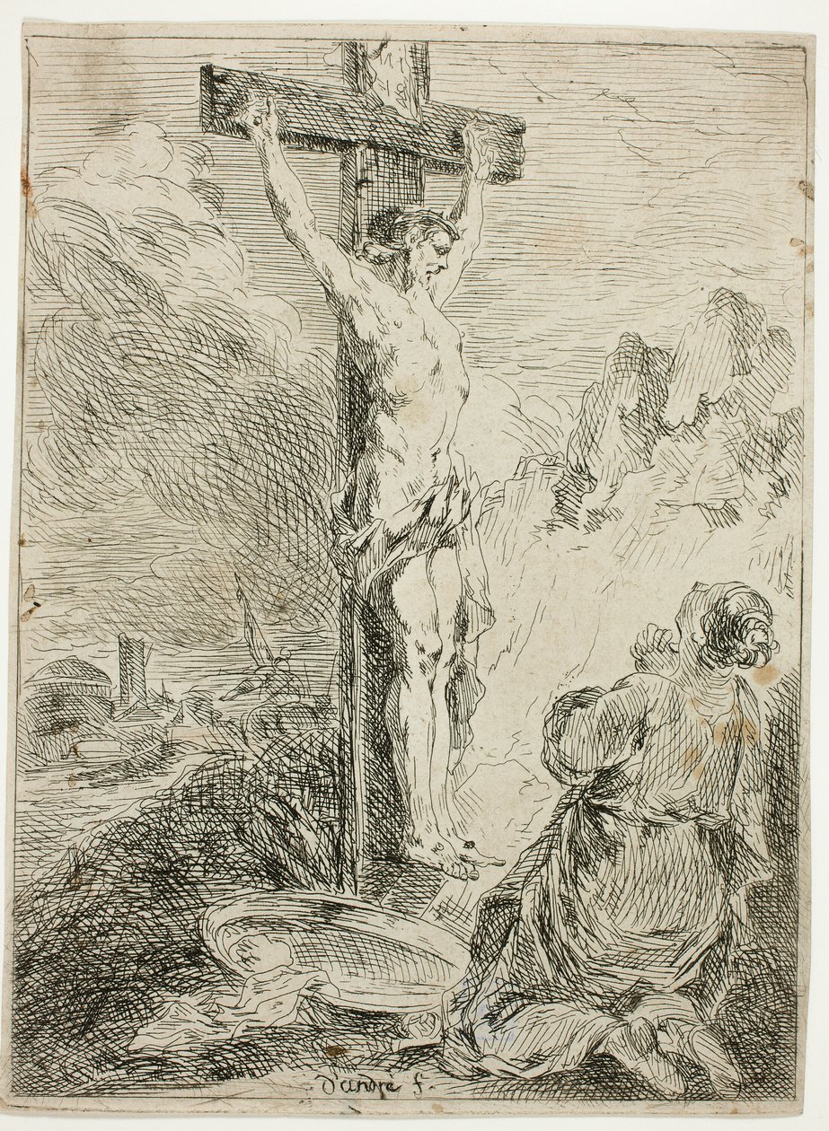 Cristo na Cruz de Michel Francois Dandre Bardon