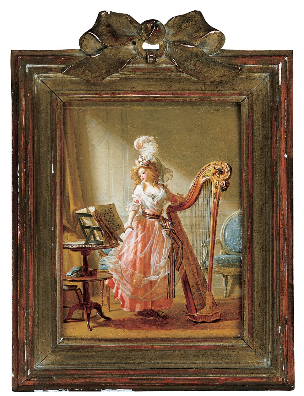 A lição de música, 1788 de Michel Garnier