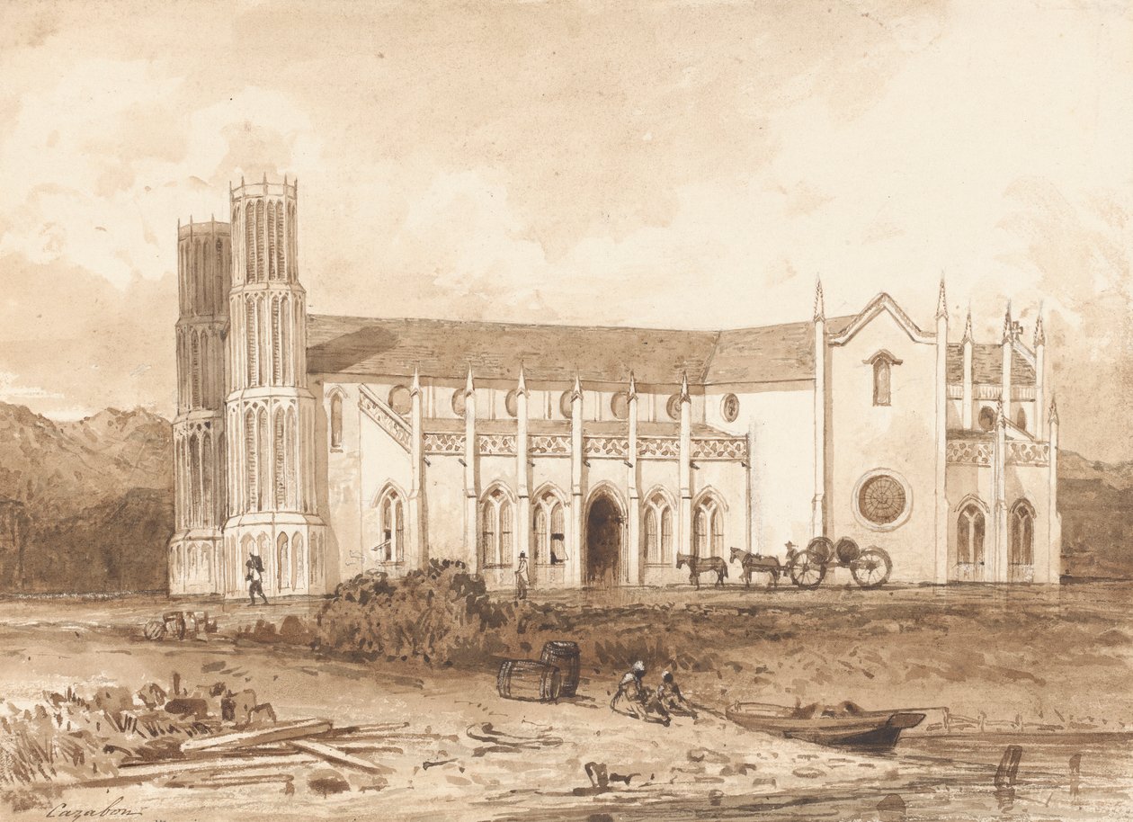 Igreja Católica, Porto de Espanha de Michel Jean Cazabon