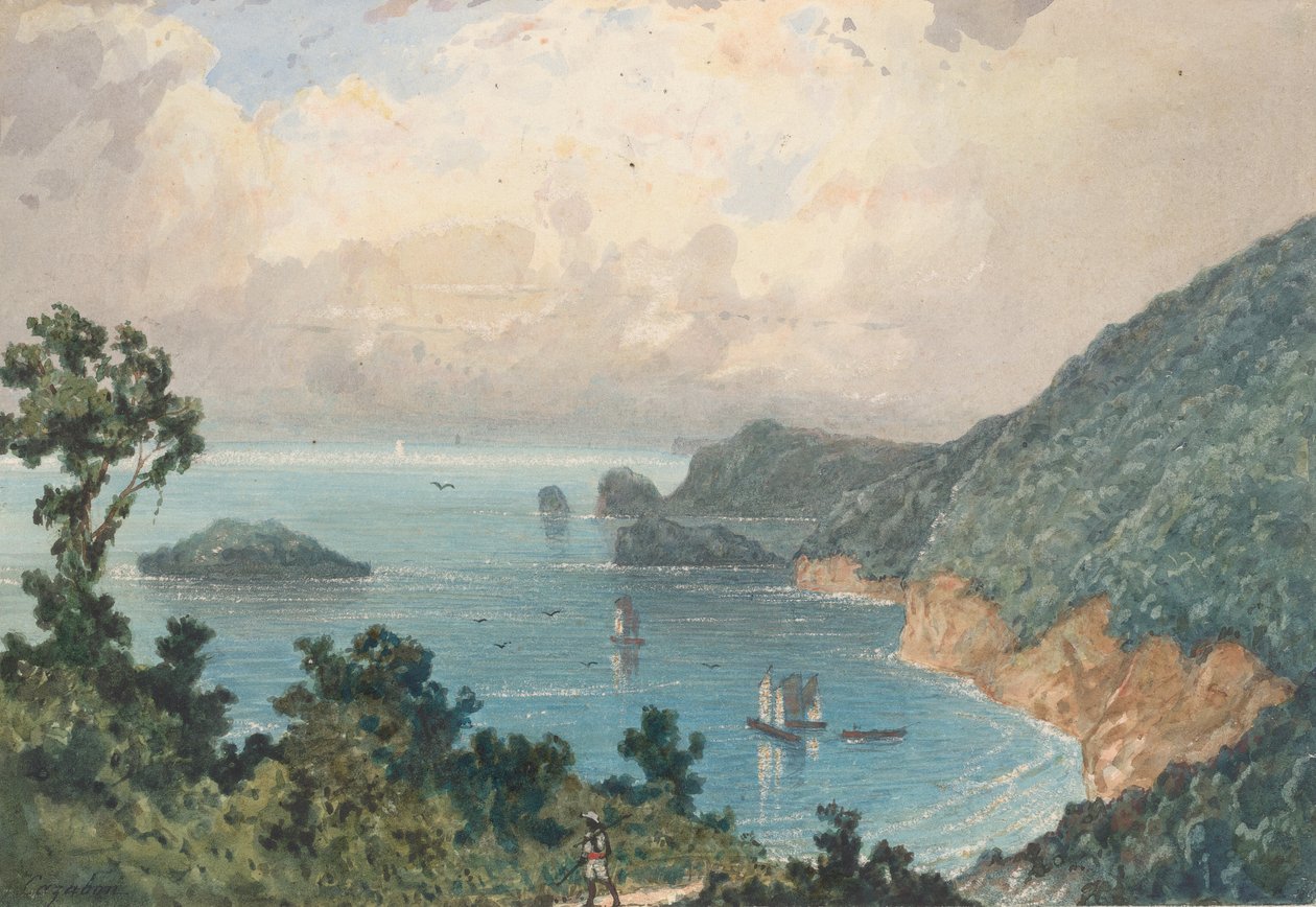 Costa Norte de Trinidad, do Posto Norte de Michel Jean Cazabon