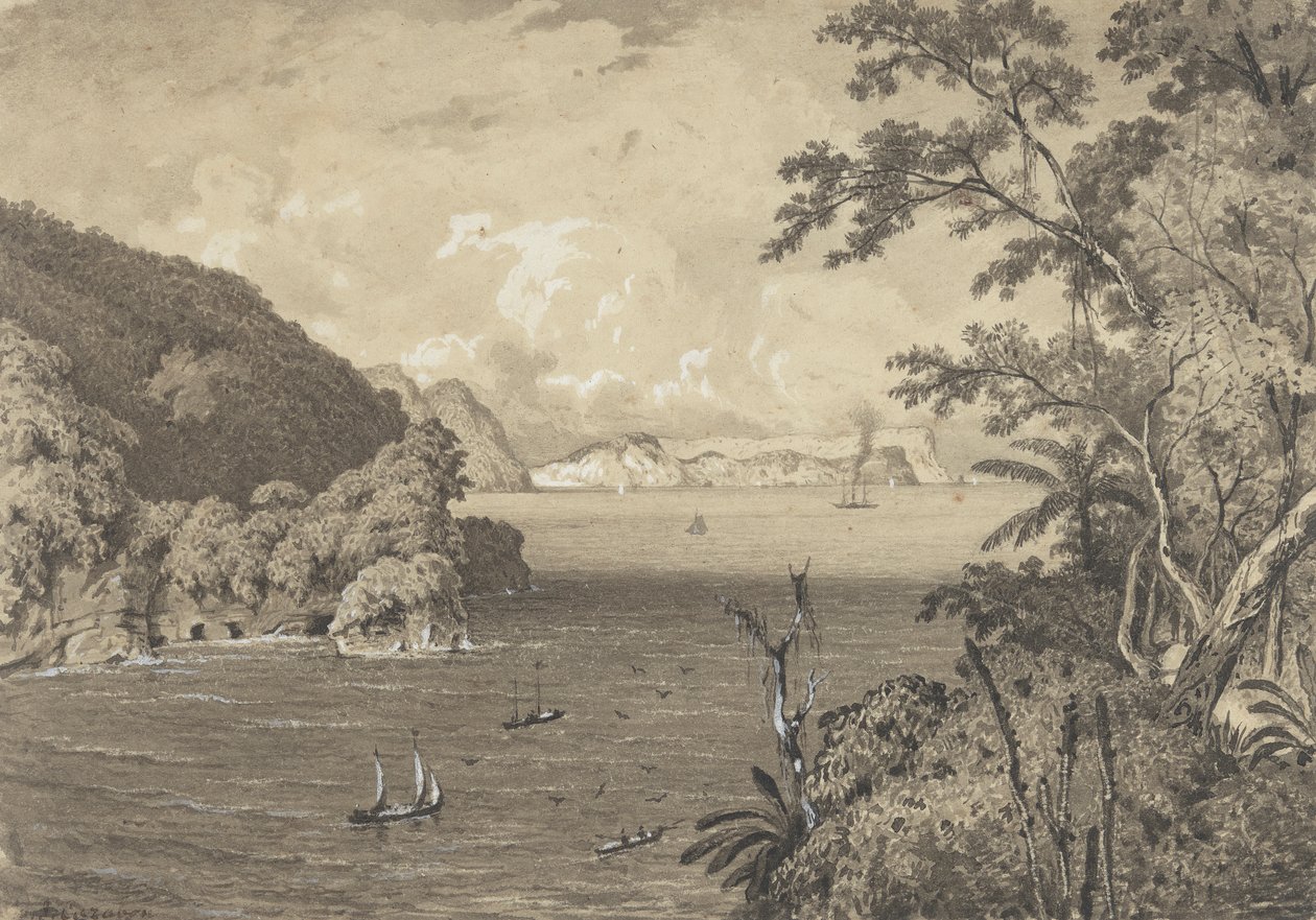 O Bocas do Velho Forte, Macqueripe de Michel Jean Cazabon