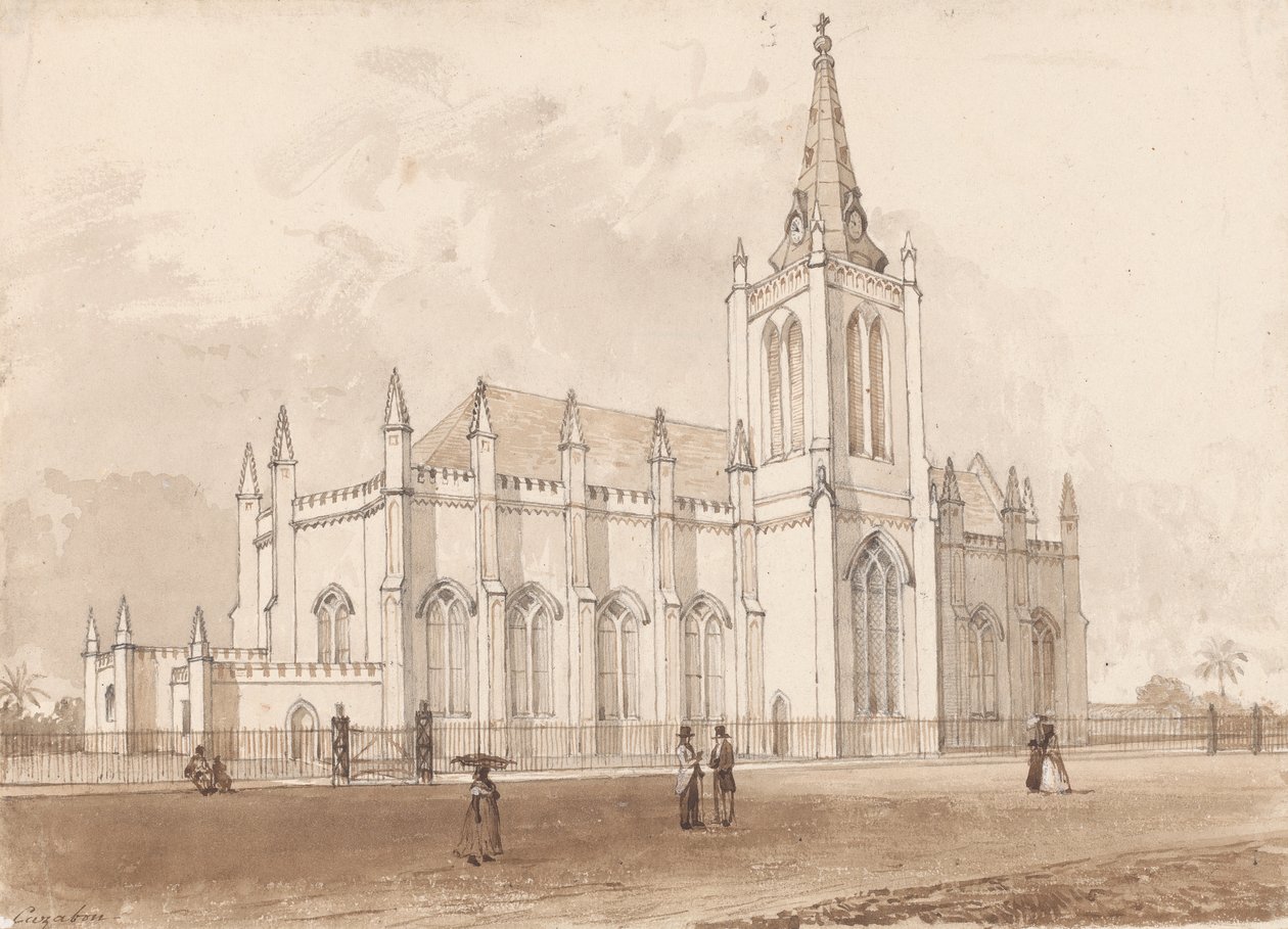 Igreja da Trindade, Porto de Espanha de Michel Jean Cazabon