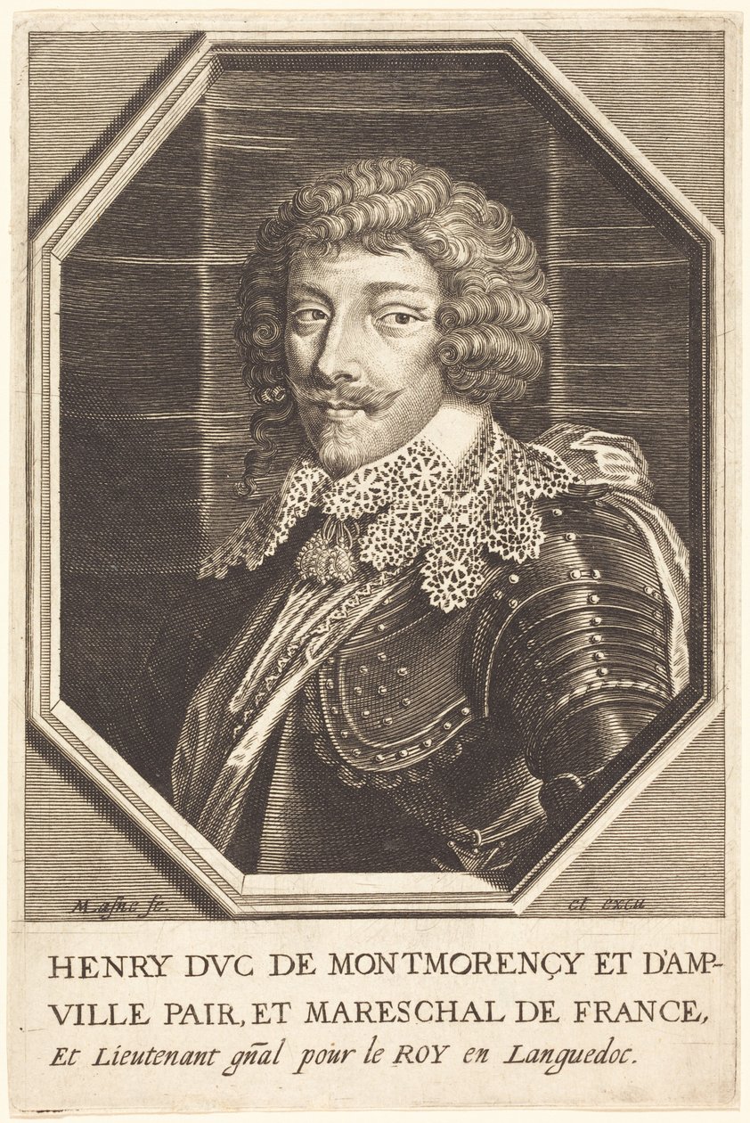 Henrique II, duque de Montmorency de Michel Lasne