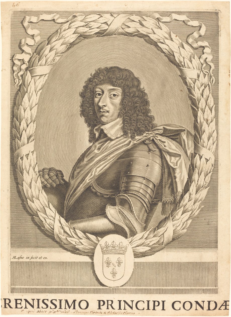 Luís II de Bourbon de Michel Lasne