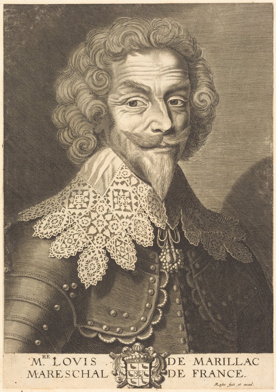 Louis de Marillac, duque de Beaufort de Michel Lasne