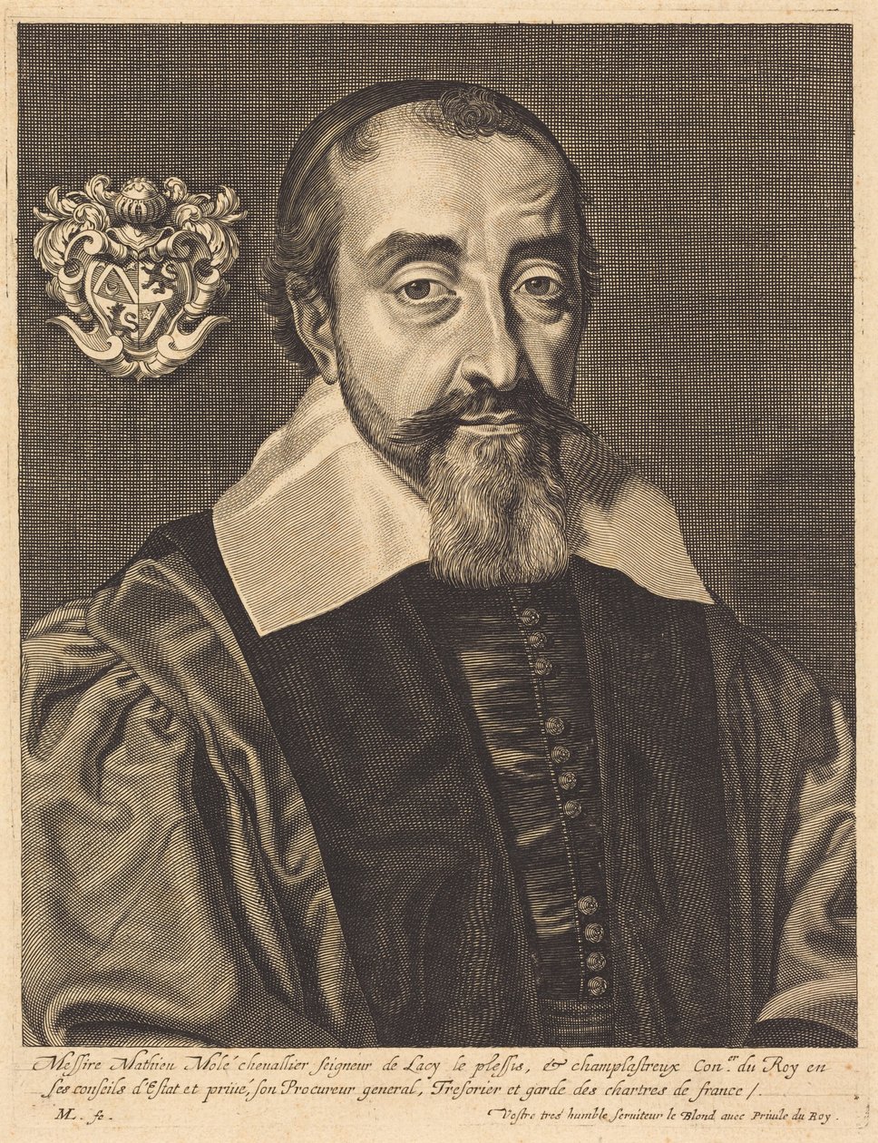 Mathieu Molé de Michel Lasne