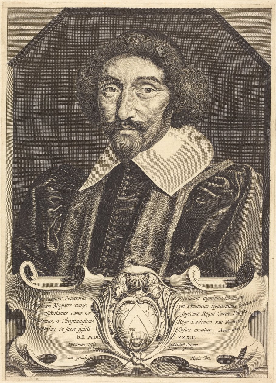 Pierre Seguier de Michel Lasne