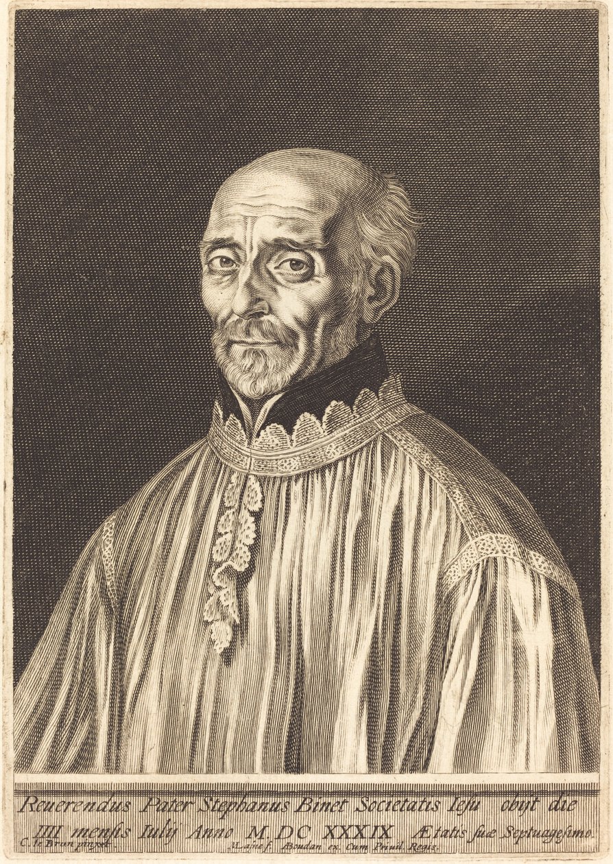 Étienne Binet de Michel Lasne after Charles Le Brun