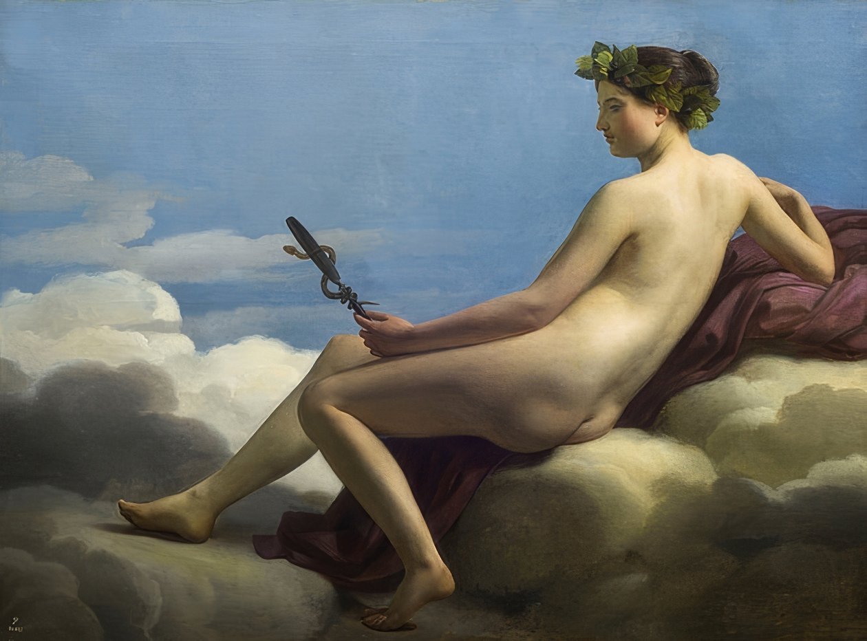 Alegoria da prudência. 1823 de Michel Martin Drolling