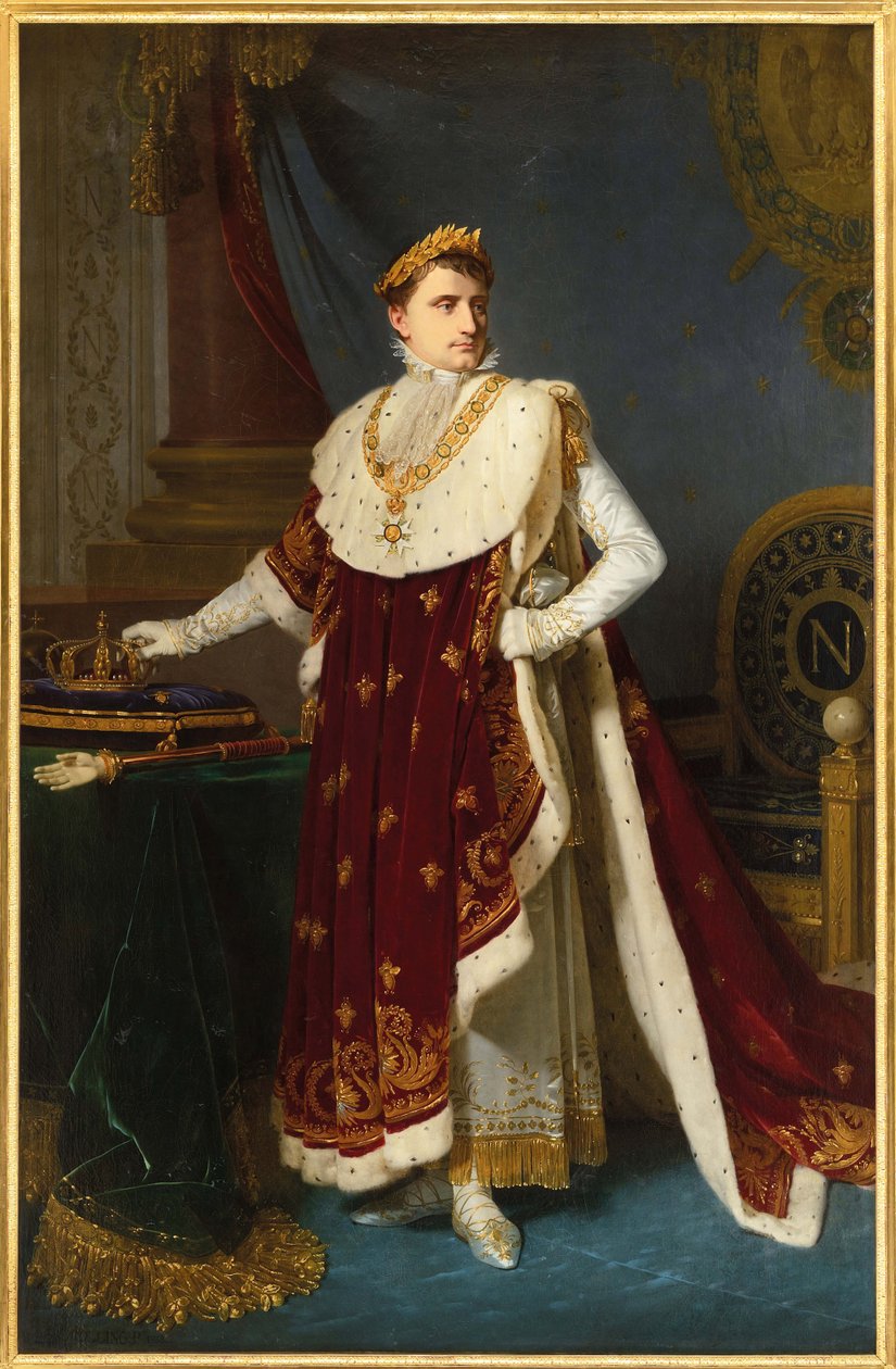 Retrato do imperador Napoleão I Bonaparte de Michel Martin Drolling