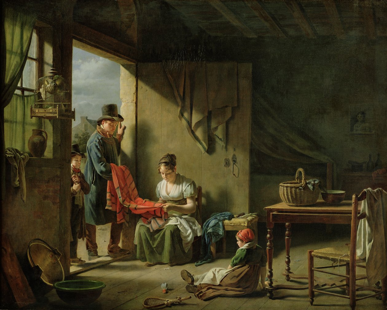 O Pedlar, 1812 de Michel Martin Drolling