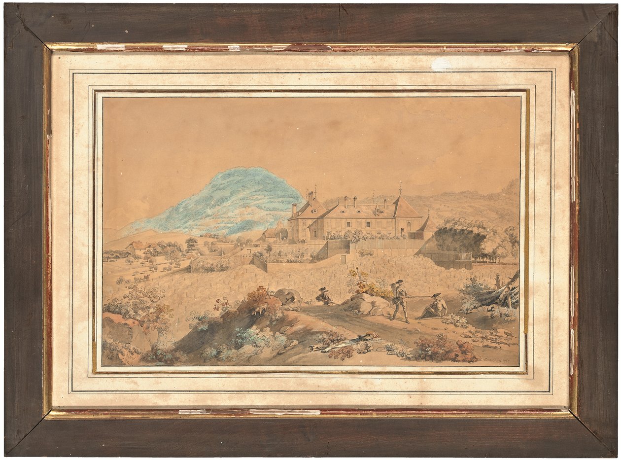 Uma de quatro vistas de Le château d