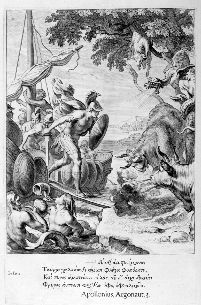 Jason e os Argonautas, 1655 de Michel de Marolles