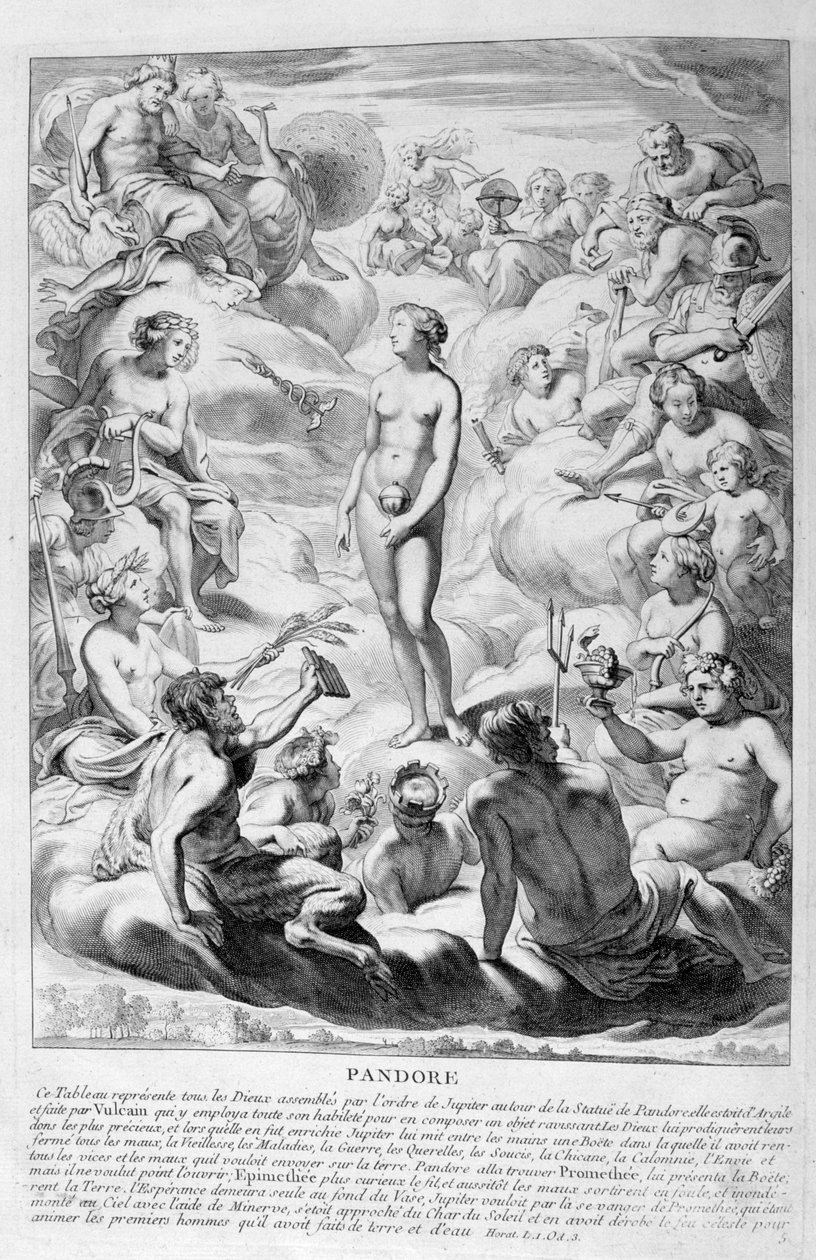 Caixa de Pandoras, 1655 de Michel de Marolles