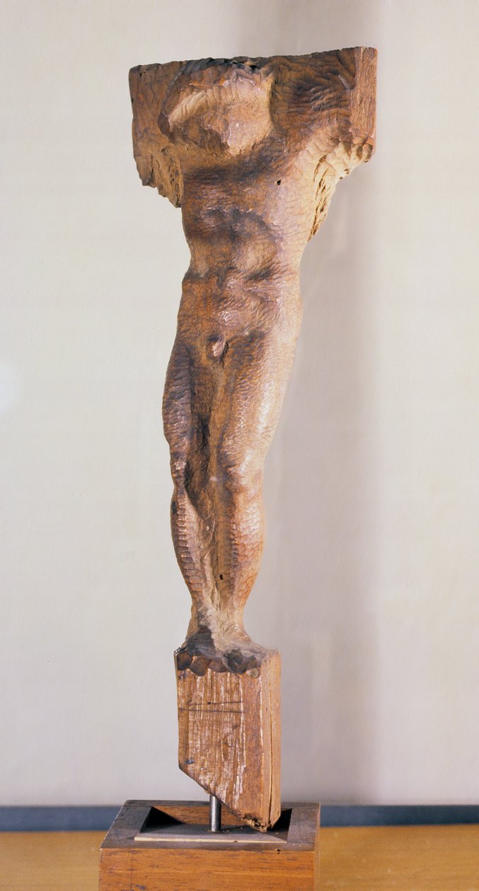 Crucificação (terracota) de Michelangelo Buonarroti