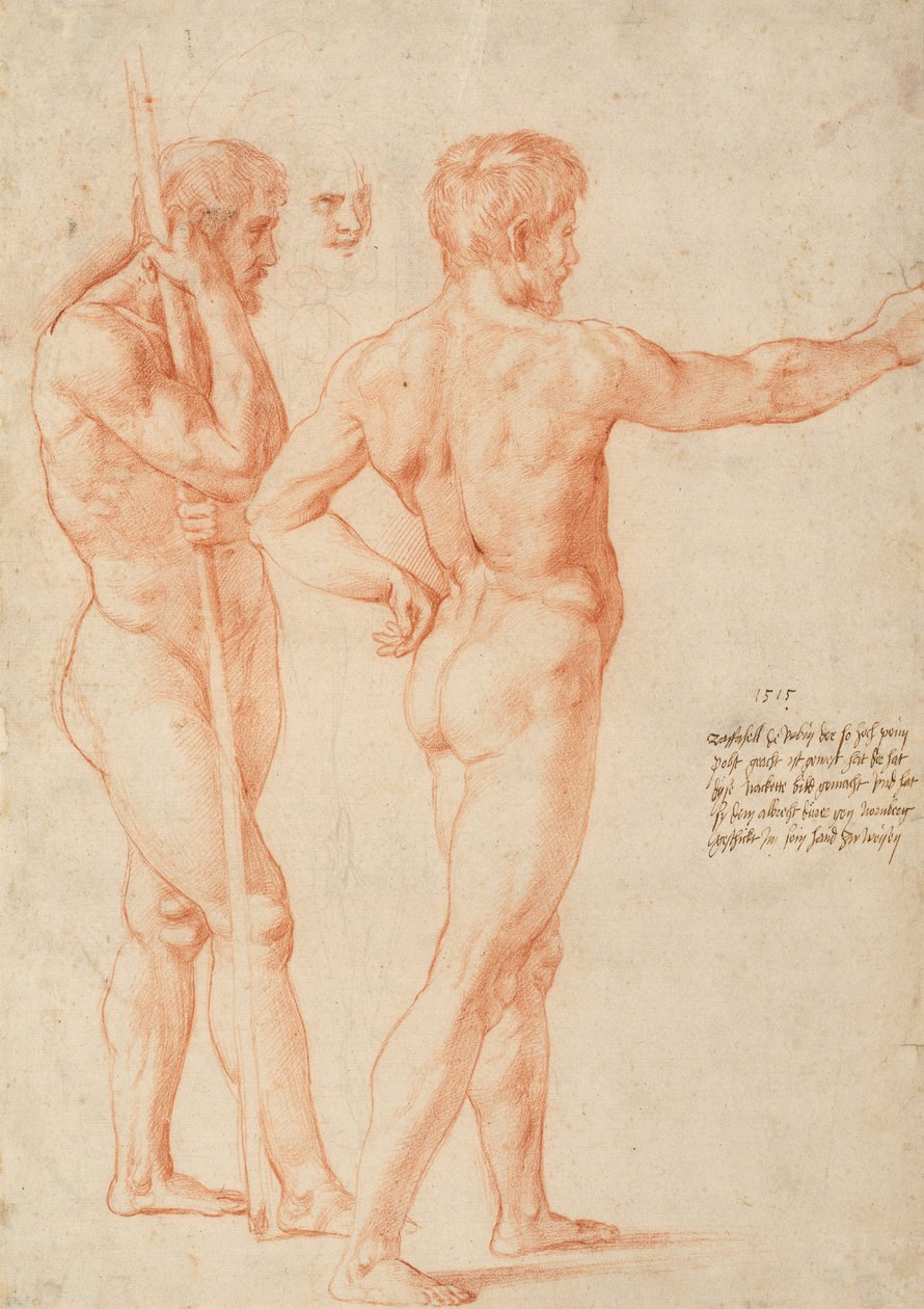Estudos nus de Michelangelo Buonarroti