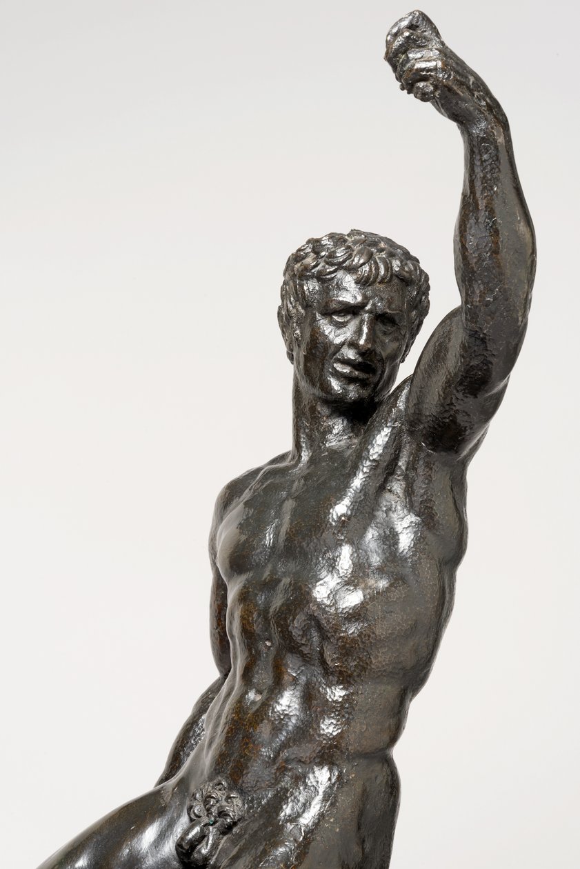 Bacchants nuas montando panteras de Michelangelo Buonarroti