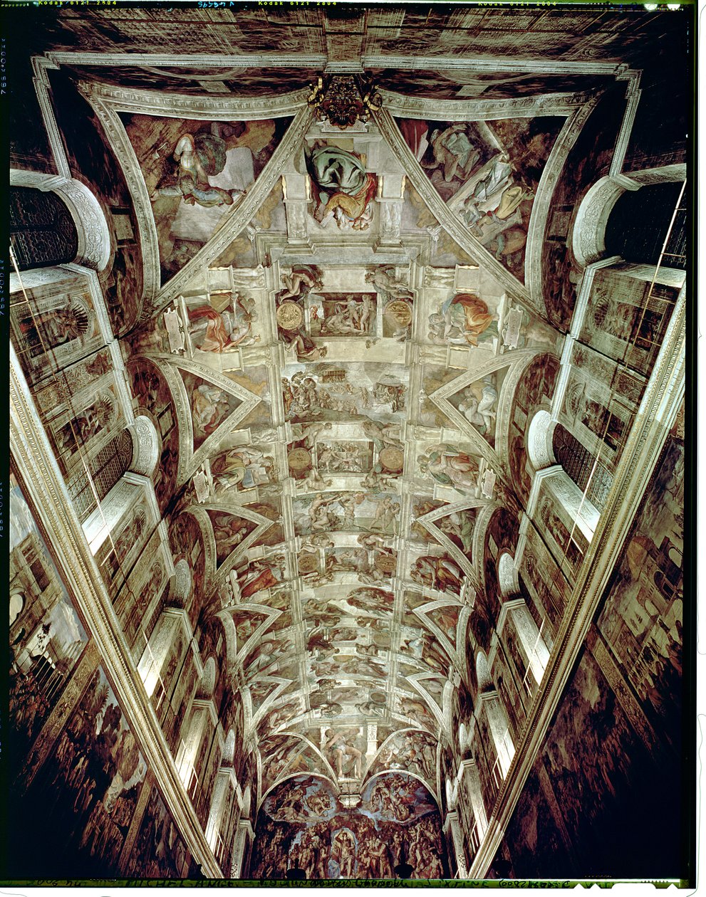 Teto da Capela Sistina, 1508-12 de Michelangelo Buonarroti