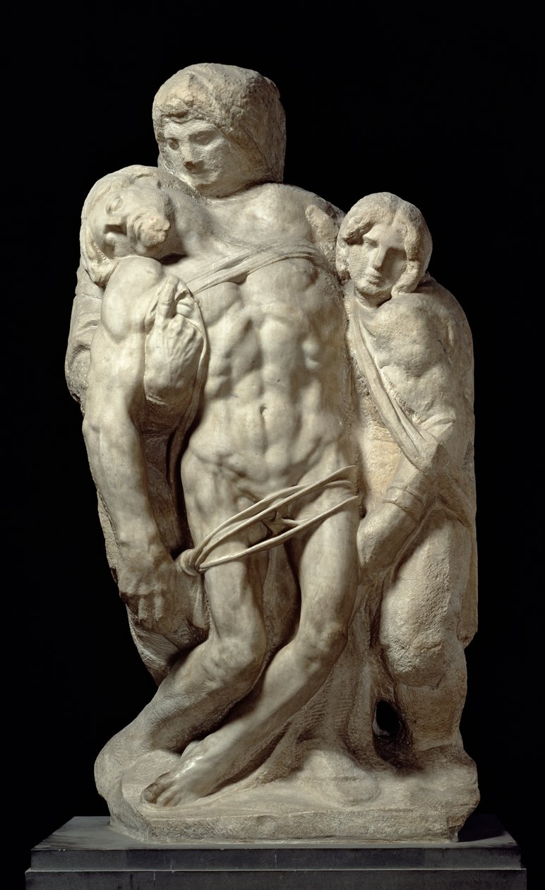 A Paltrina Pieta (mármore) de Michelangelo Buonarroti