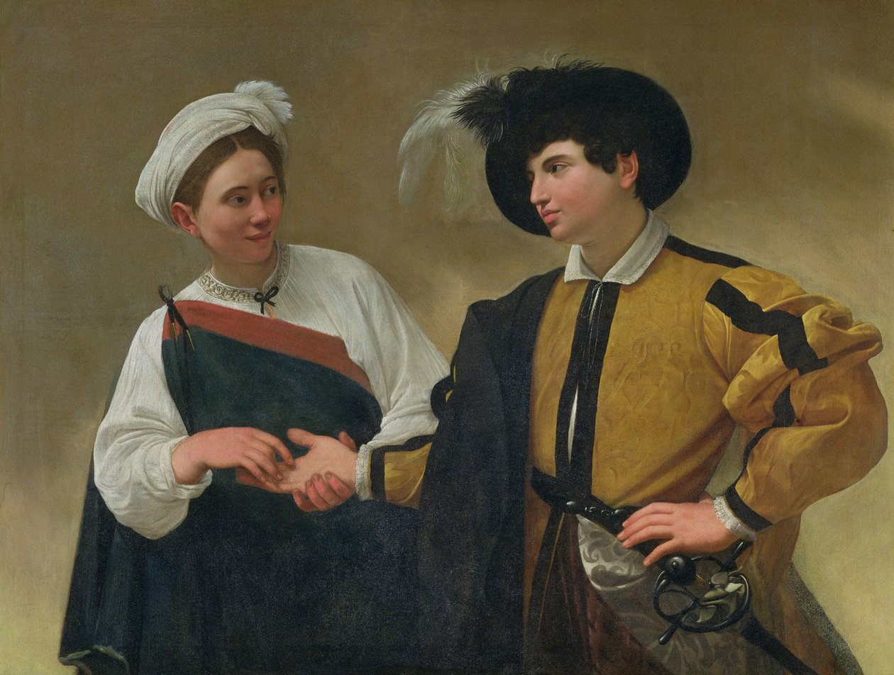 O Cartomante, c.1594 de Michelangelo Merisi Caravaggio
