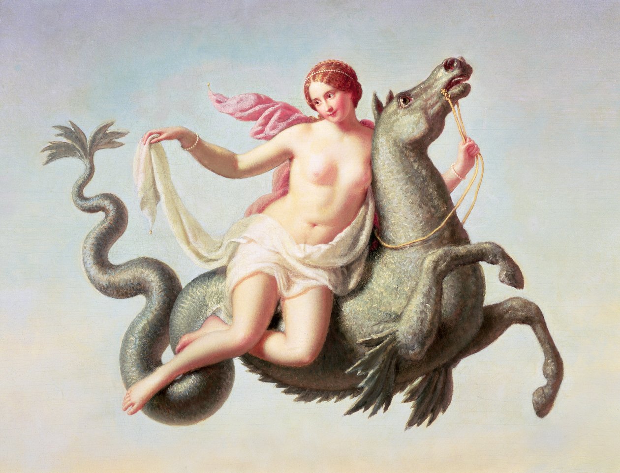 A fuga de Galatea (painel) de Michelangelo Maestri
