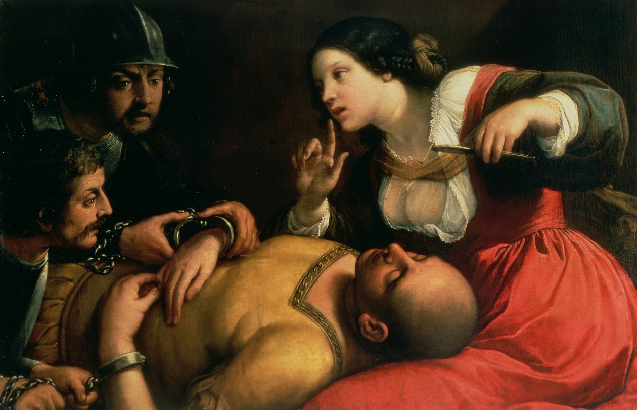 Sansão e Dalila de Michelangelo Merisi Caravaggio