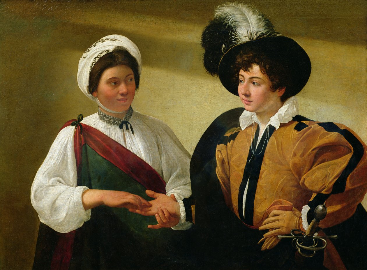 The Fortune Teller, c.1596-97 de Michelangelo Merisi Caravaggio
