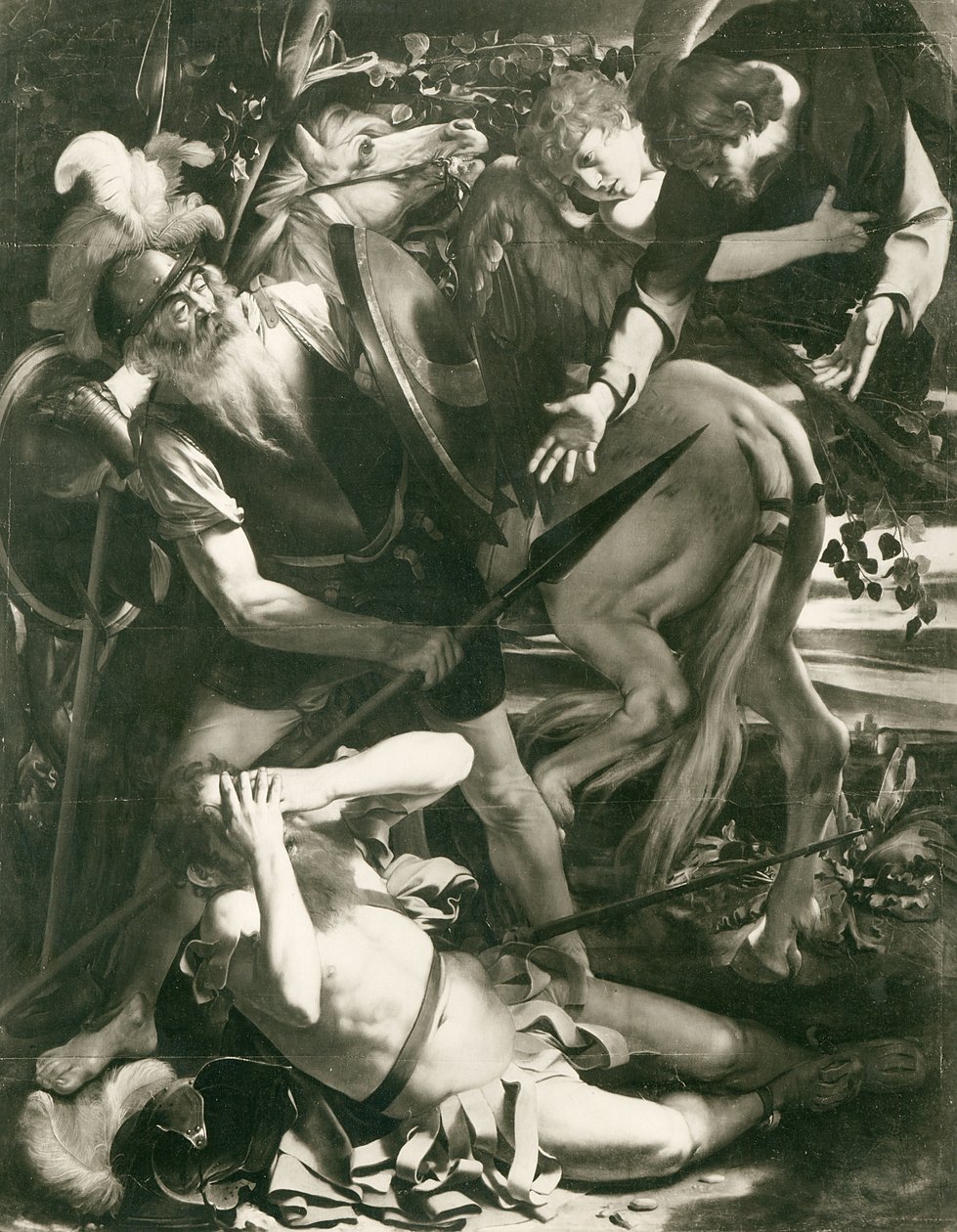 A Conversão de São Paulo de Michelangelo Merisi Caravaggio