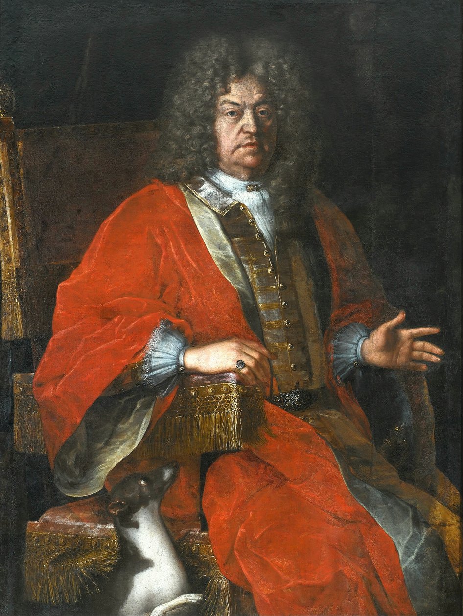 Retrato de Jan Dobrogost Krasiski de Michelangelo Palloni