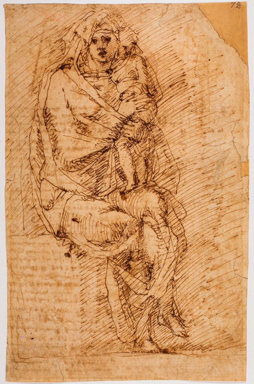 Nossa Senhora e o Menino de Michelangelo (after) Buonarroti