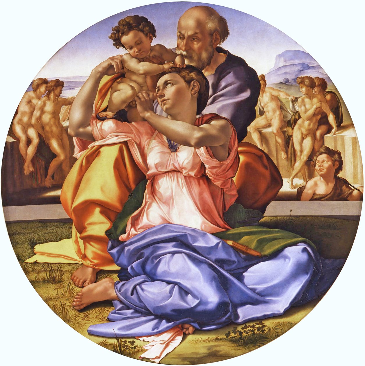 Italiano: Tondo Doni Doni "Tondo de Michelangelo