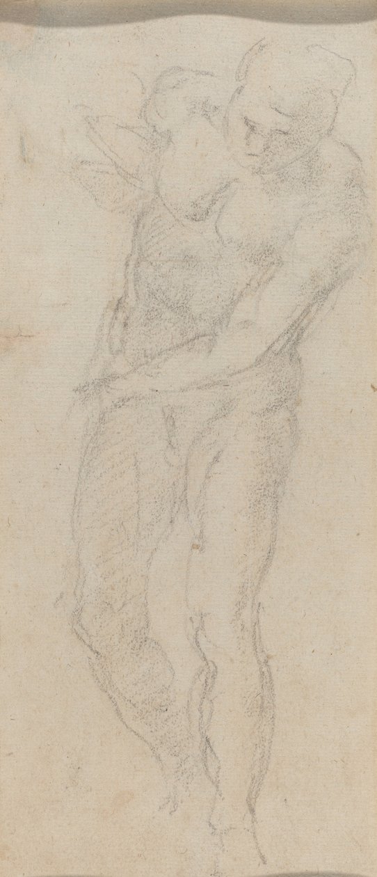 Nu Masculino [verso] de Michelangelo