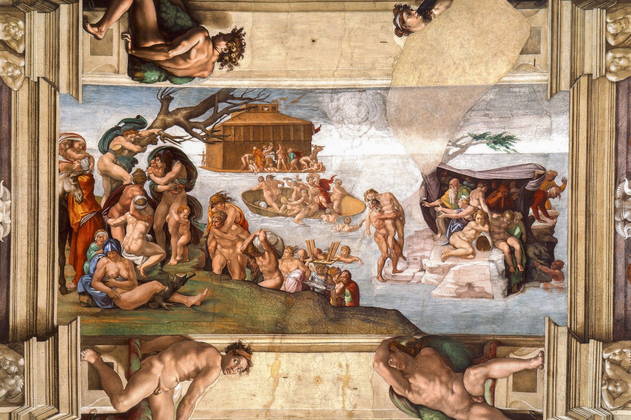 O Dilúvio de Michelangelo