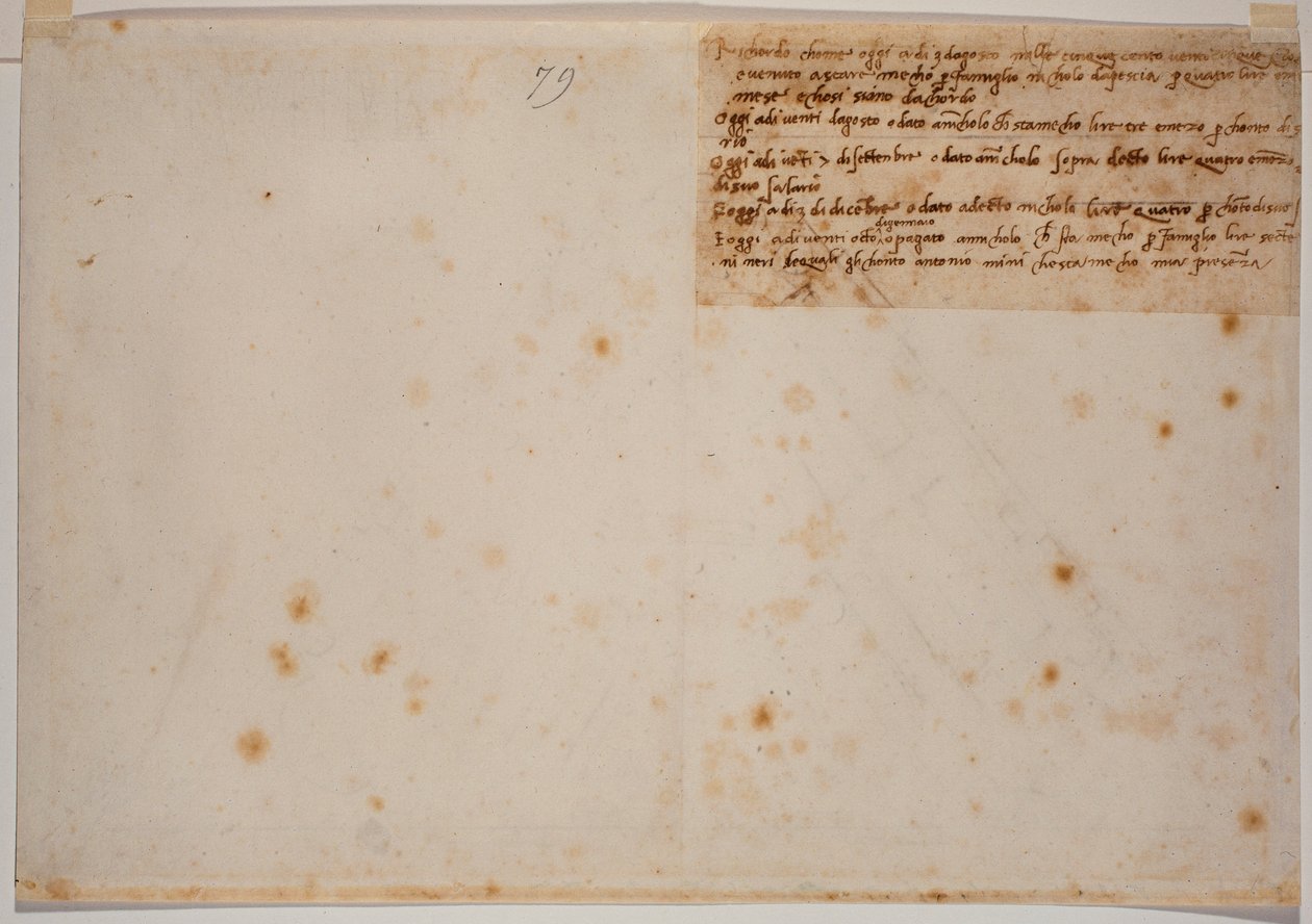 Recolhas de autógrafos de Michelangelo Buonarroti