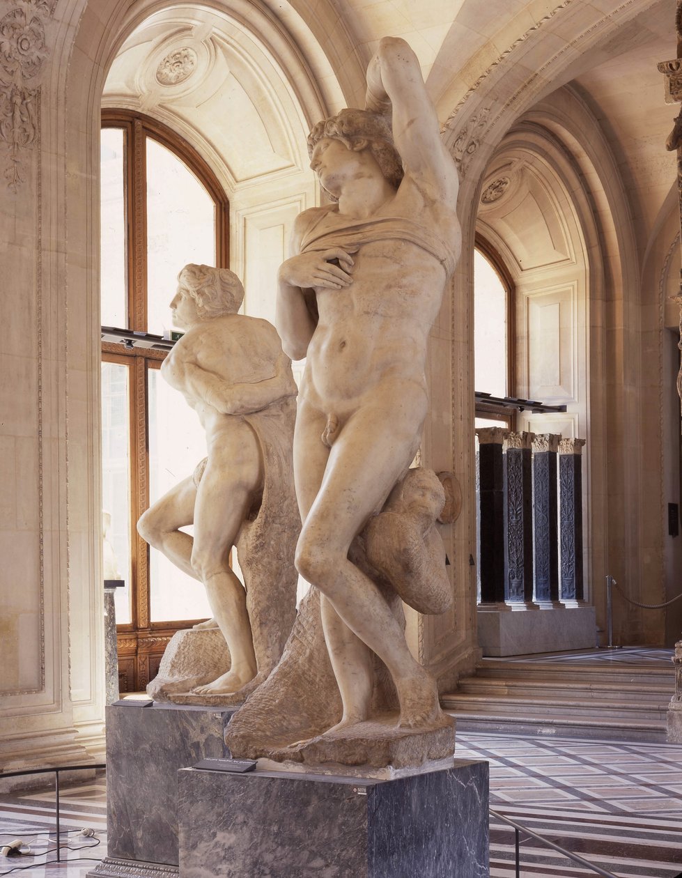Captive, conhecido como The Dying Slave de Michelangelo Buonarroti