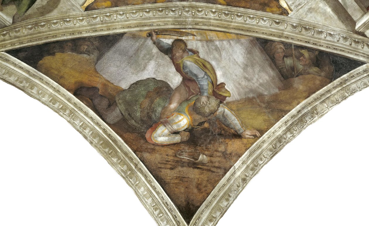 David e Golias de Michelangelo Buonarroti
