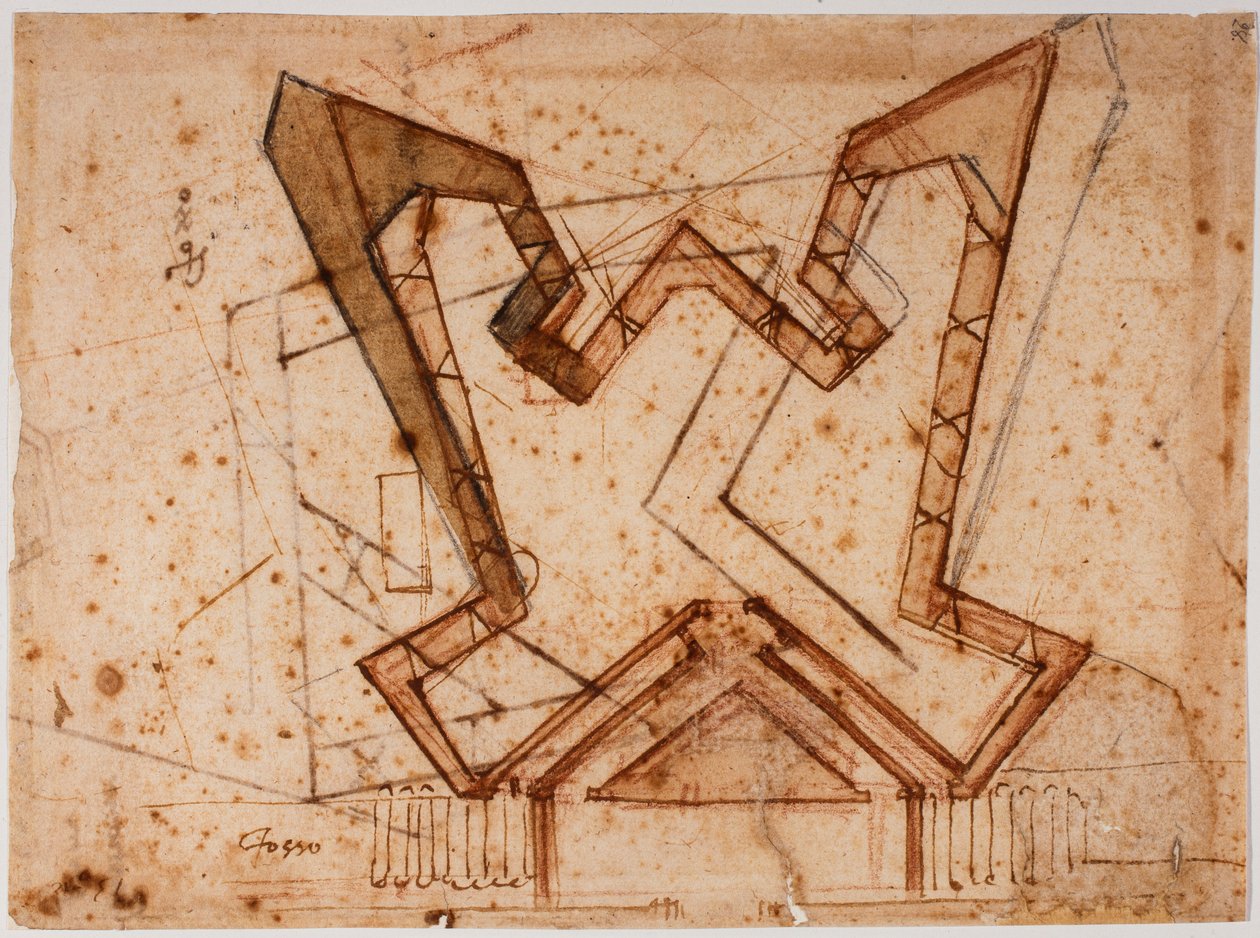 Fortificação da Porta da Várzea de Michelangelo Buonarroti