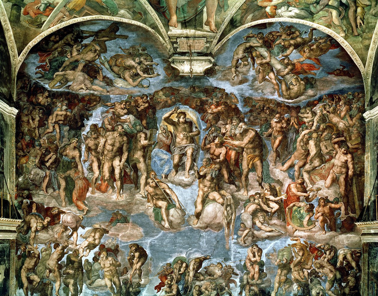 Juízo Final, da Capela Sistina de Michelangelo Buonarroti