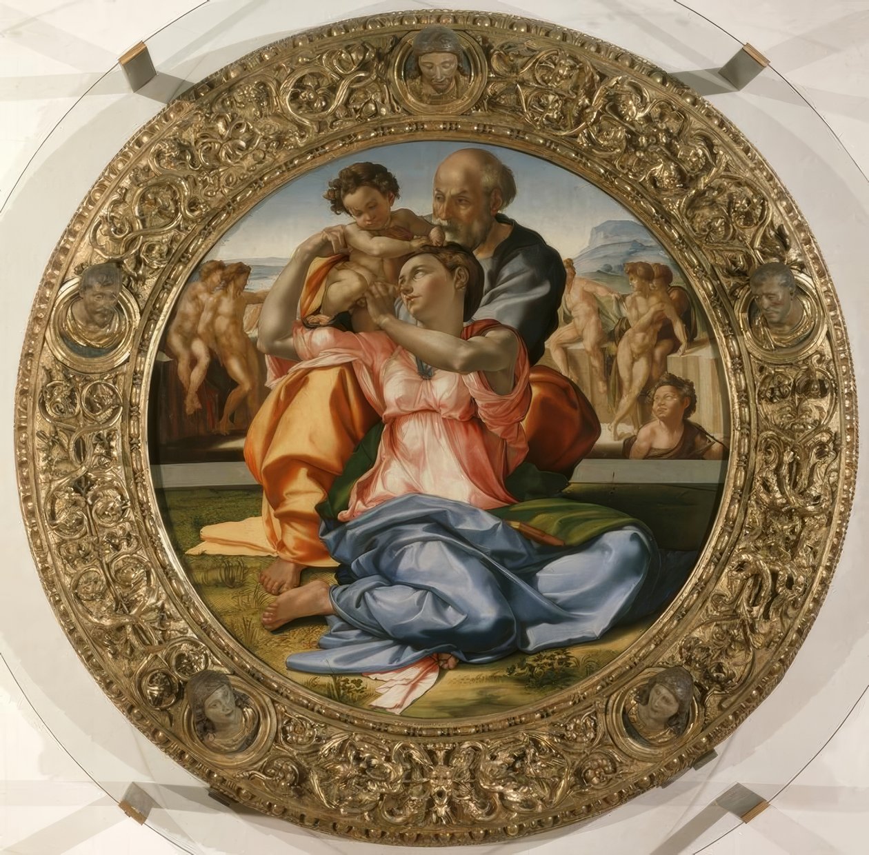 Madonna Doni de Michelangelo Buonarroti