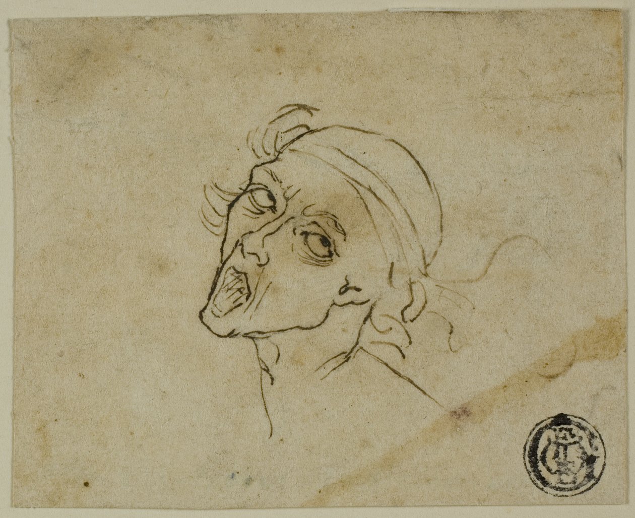 Cabeça macho de Michelangelo Buonarroti