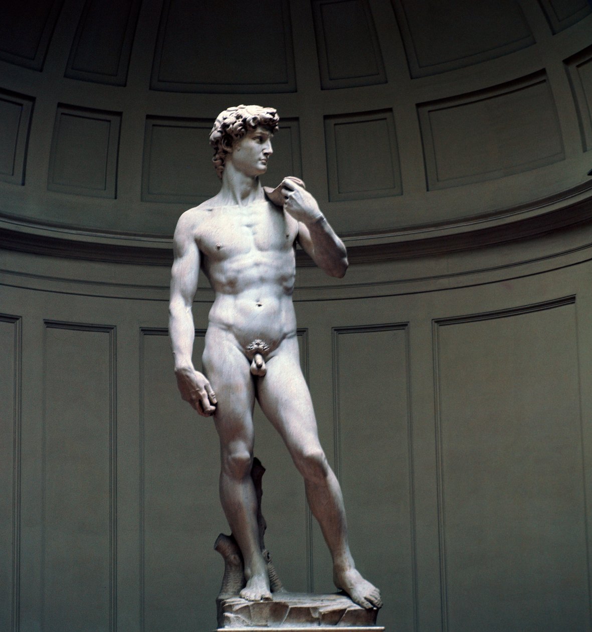 Davi de Michelangelo, século 16 de Michelangelo Buonarroti