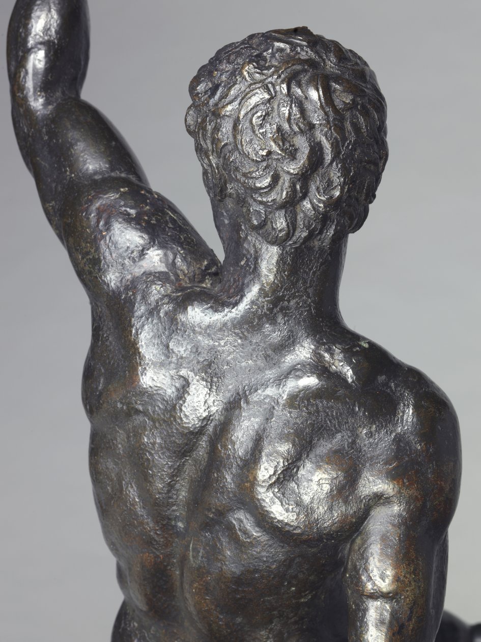 Panteras nuas a cavalo, c.1506-08 (bronze) de Michelangelo Buonarroti