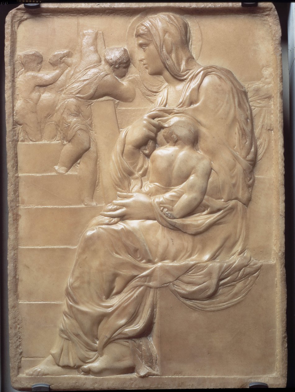 A Madona das Escadas de Michelangelo Buonarroti